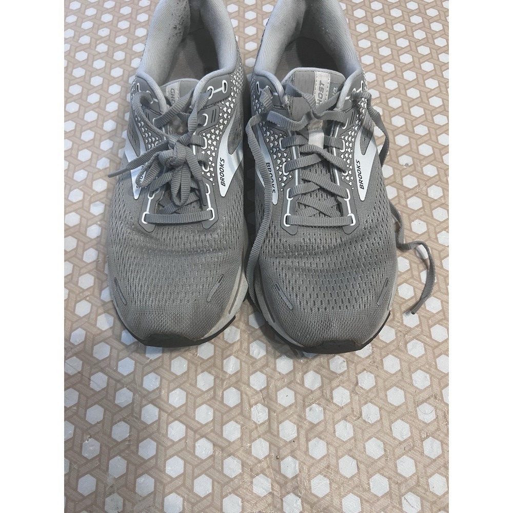 Brooks Womens‎ Ghost 14 1203561B089 Gray Running Shoes Sneakers Size 11B